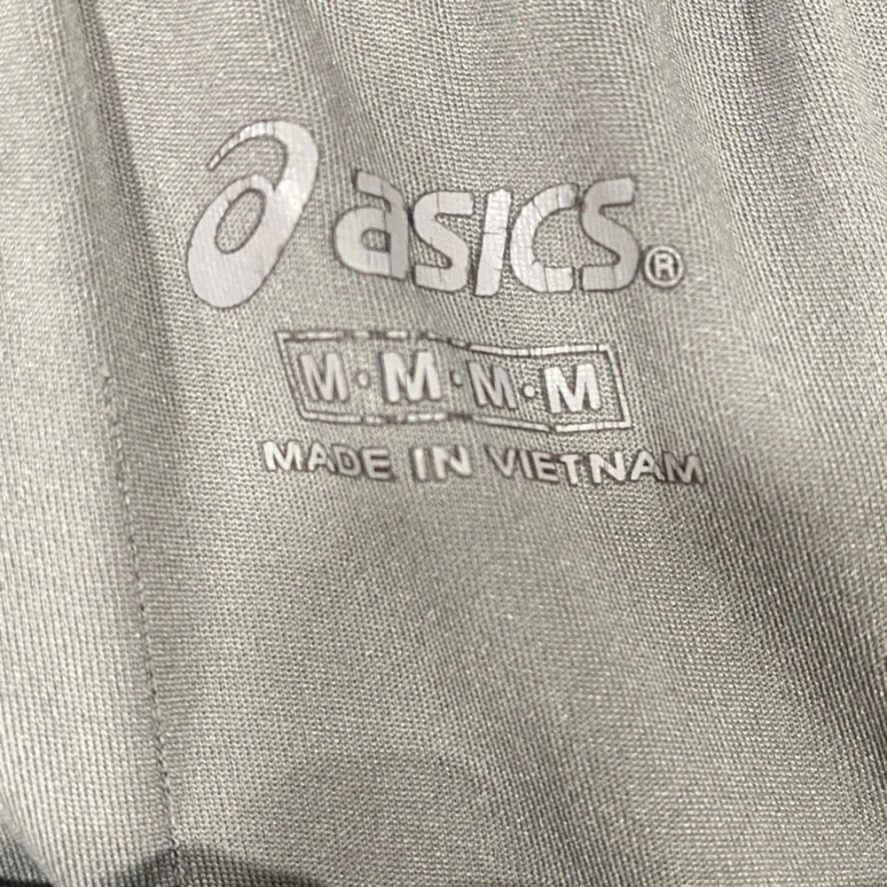Asics Pink/Gray Running Shorts, Attached‎ Liner, size Medium